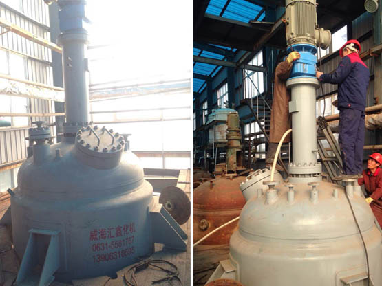 為山東制藥生產9.9MPa、5600L磁力反應釜